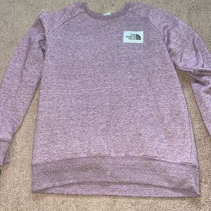 North face Women's purple crew neck